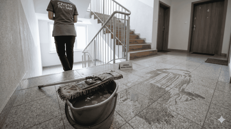 Najczęstsze błędy przy sprzątaniu klatek schodowych